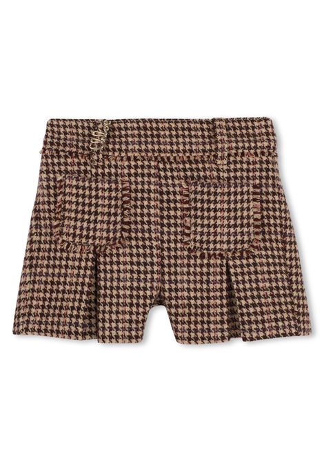 Shorts fantasia pied de poul